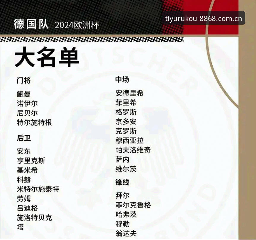 老用户深度解析：德国队世界杯名单出炉，在8868体育平台追赛的实战经验分享